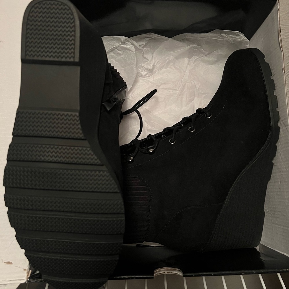 Torrid wedge booties brand new in box!